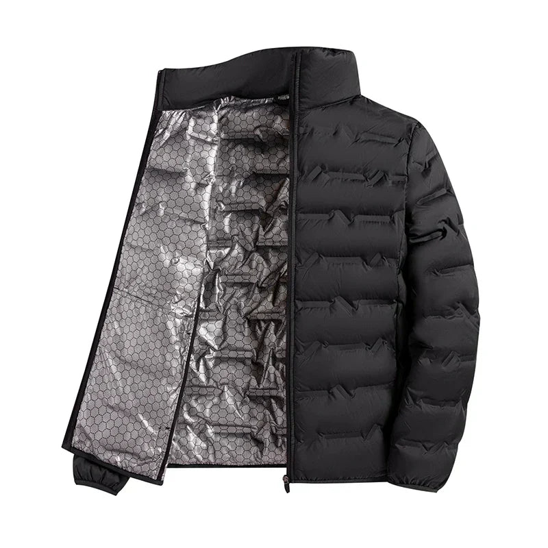 Arellano Men's Lightweight Thermal Jacket with Reflective Lining