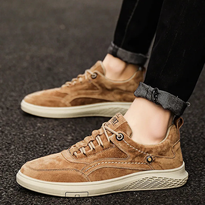 Asher Suede Sneakers – Urban-Style Suede with Relaxed Versatility