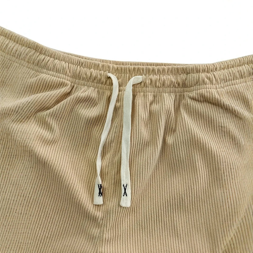 Caleb Men's Corduroy Joggers – Soft Stretch Fabric with Deep Secure Pockets