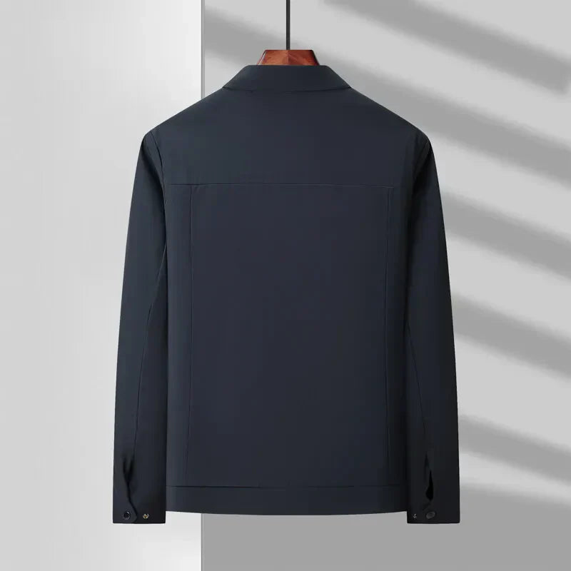 Men's Cairo Performance Jacket – Modern Snap Design with Technical Stretch Fabric