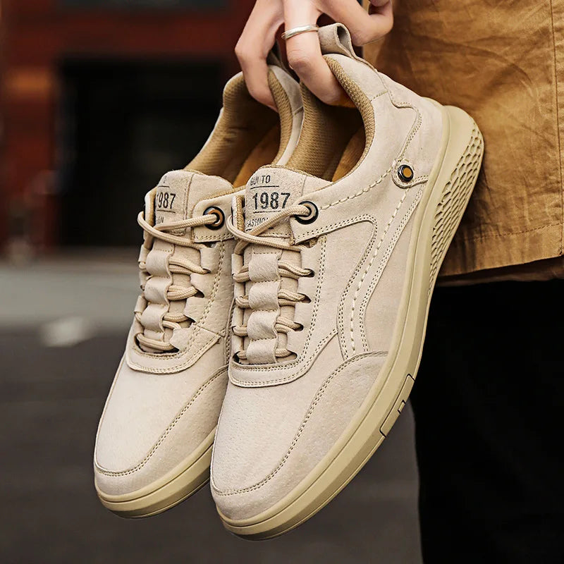 Asher Suede Sneakers – Urban-Style Suede with Relaxed Versatility
