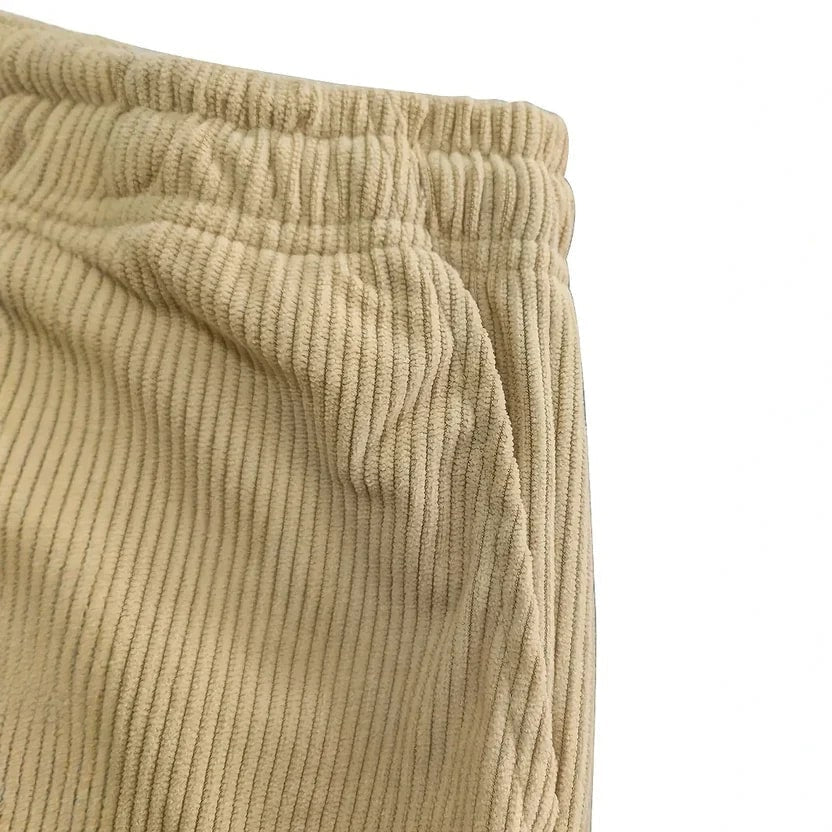 Caleb Men's Corduroy Joggers – Soft Stretch Fabric with Deep Secure Pockets