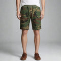 Aiden Tactical Camo Shorts – Lightweight Stretch Fit Cotton Blend Summer Wear