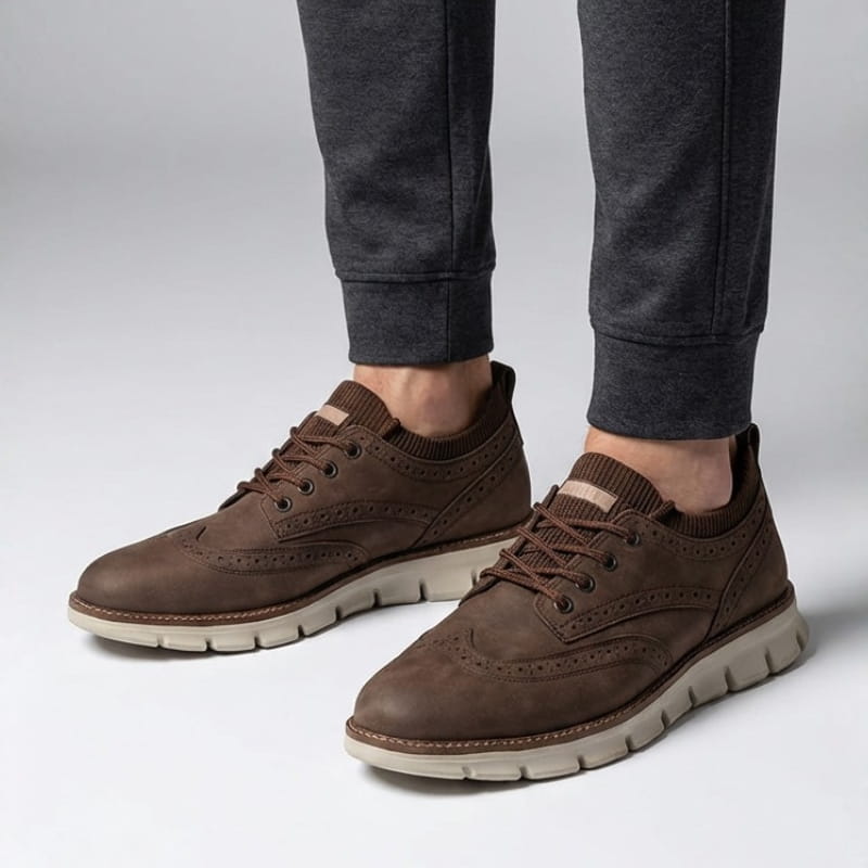 Giner Premium Italian Suede Casual Shoes – Cushioned Everyday Shoes