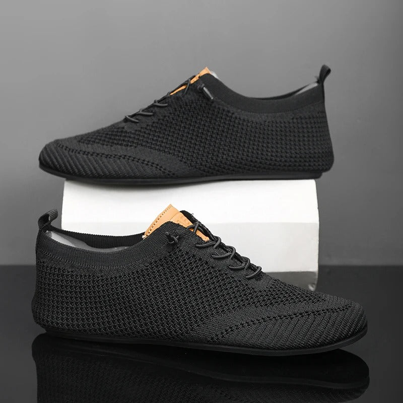Eli Mesh Knit Slip-Ons – Breathable and Flexible Lightweight Walking Shoes