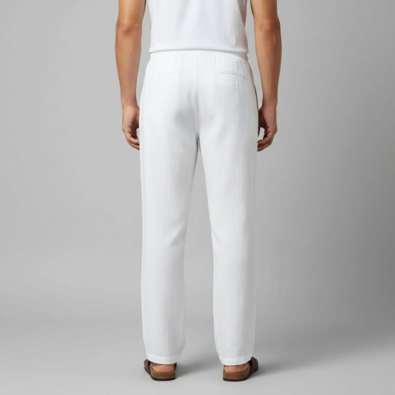 Julian Lightweight Linen Trousers – Breathable Tailored Casual Summer Pants