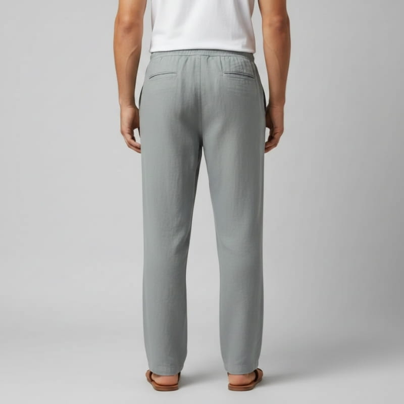 Julian Lightweight Linen Trousers – Breathable Tailored Casual Summer Pants