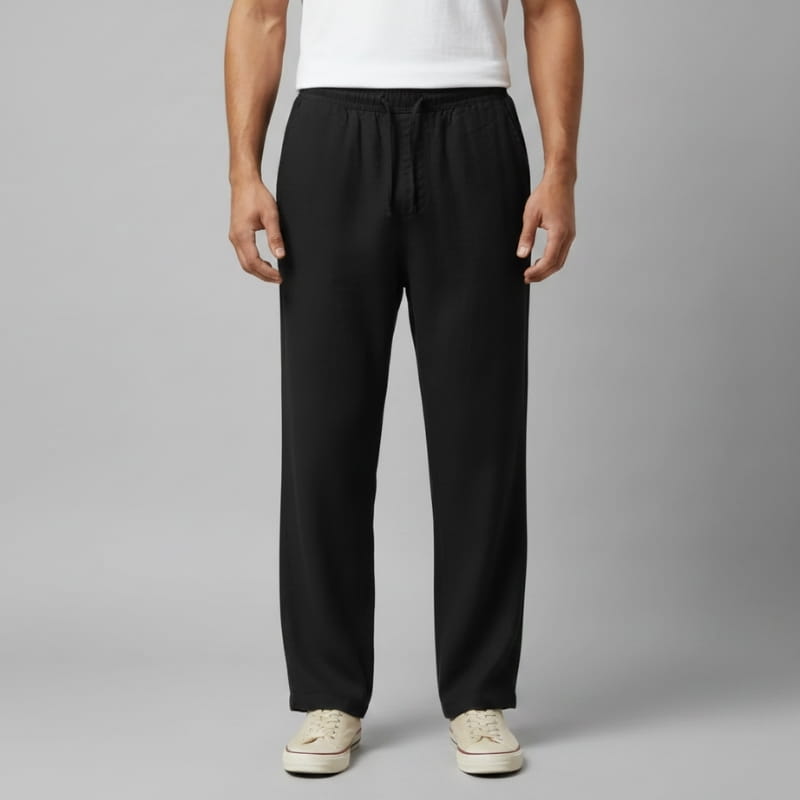 Julian Lightweight Linen Trousers – Breathable Tailored Casual Summer Pants