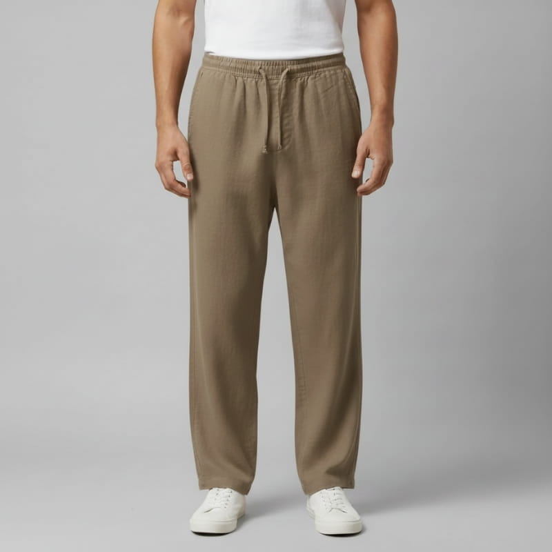 Julian Lightweight Linen Trousers – Breathable Tailored Casual Summer Pants