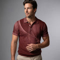 Connor Waffle Knit Polo Shirt – Classic Fit Smart Casual Everyday Top