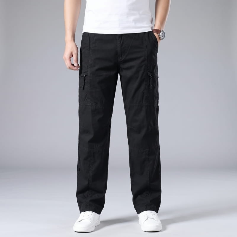 Hudson Organic Cotton Stretch Cargo Pants – Relaxed Utility Everyday Trousers