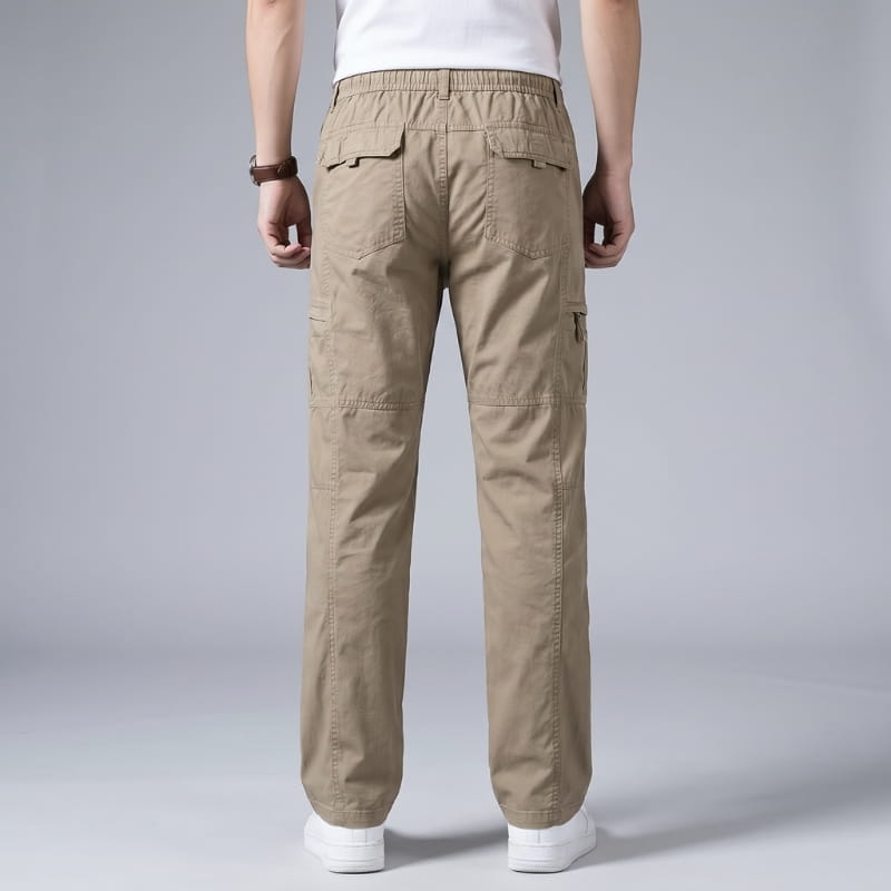 Hudson Organic Cotton Stretch Cargo Pants – Relaxed Utility Everyday Trousers