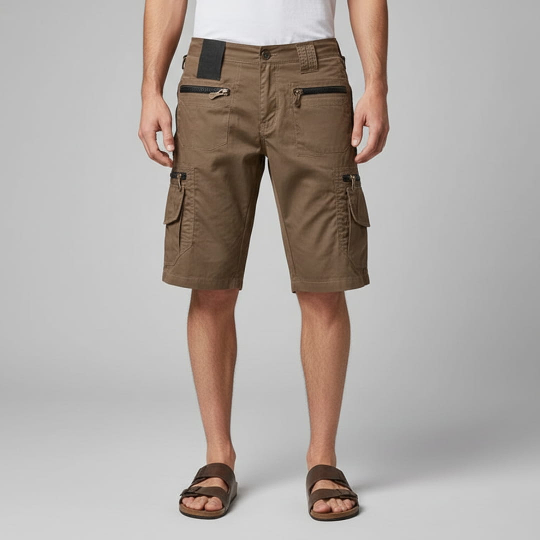 Zion Tactical Cargo Knee-Length Shorts – Lightweight Rugged Utility Fit