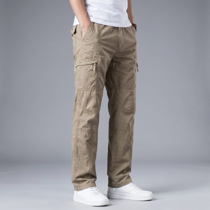 Hudson Organic Cotton Stretch Cargo Pants – Relaxed Utility Everyday Trousers