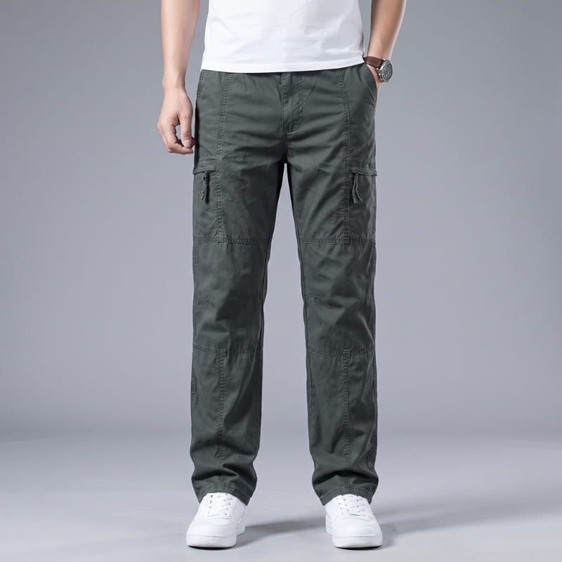Hudson Organic Cotton Stretch Cargo Pants – Relaxed Utility Everyday Trousers