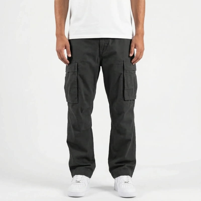 Mason Stretch Utility Cotton Cargo Pants – Multi-Pocket Casual Street Trousers