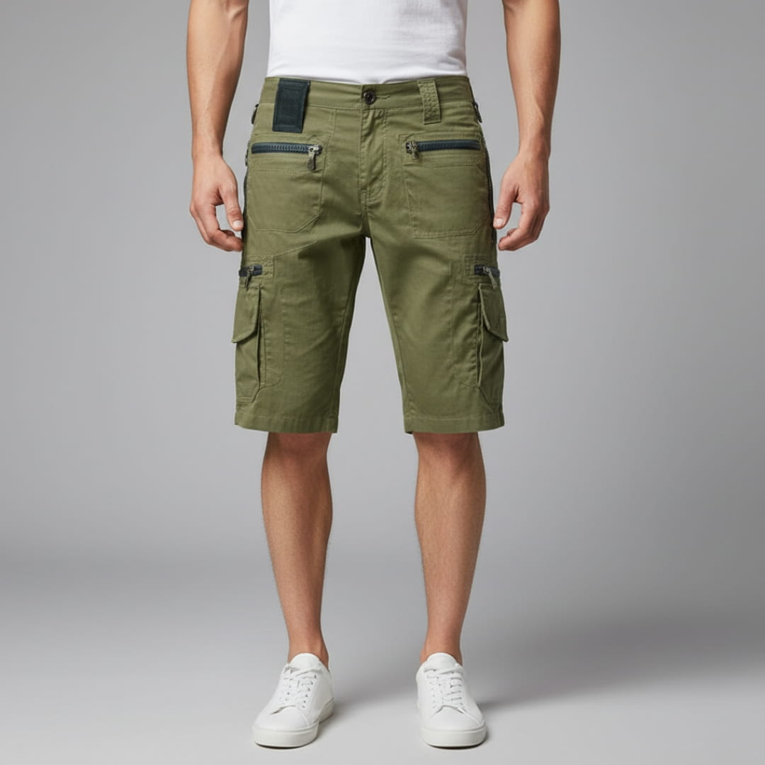 Zion Tactical Cargo Knee-Length Shorts – Lightweight Rugged Utility Fit