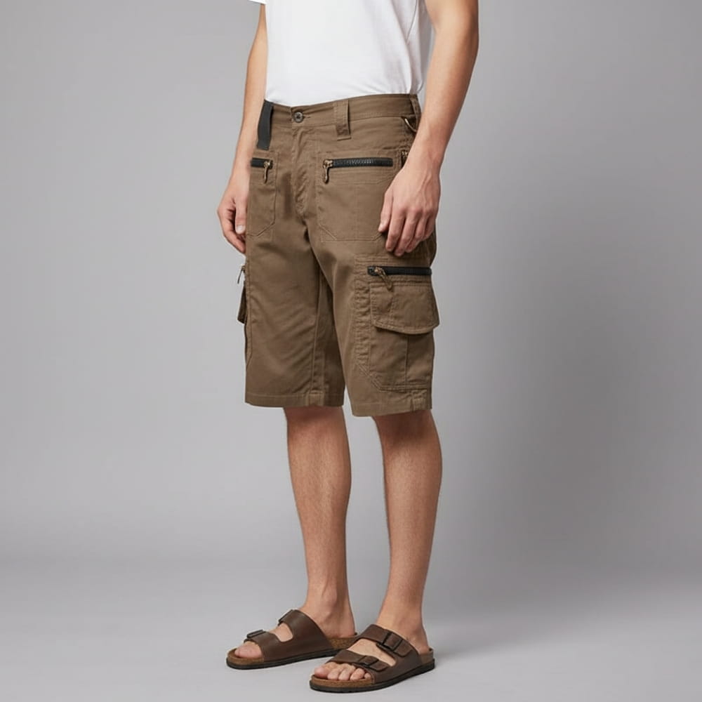 Hudson Tactical Multi-Pocket Outdoor Cargo Shorts – Lightweight Performance Utility Fit