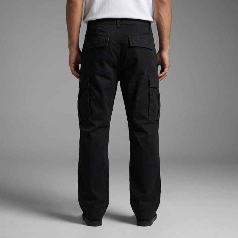 Mason Stretch Utility Cotton Cargo Pants – Multi-Pocket Casual Street Trousers