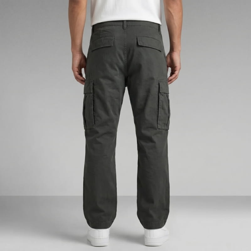 Mason Stretch Utility Cotton Cargo Pants – Multi-Pocket Casual Street Trousers