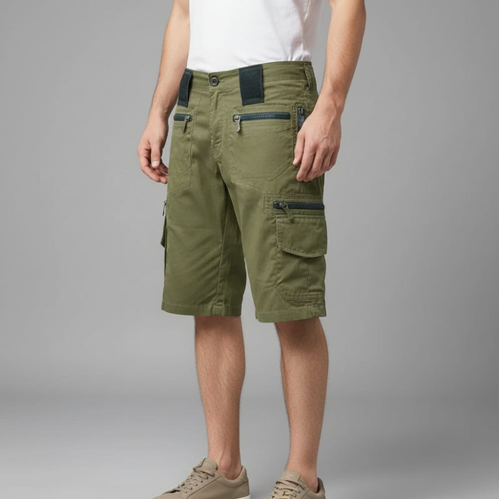 Hudson Tactical Multi-Pocket Outdoor Cargo Shorts – Lightweight Performance Utility Fit
