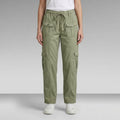 Raiza Tencel High Rise Relaxed Cargo Pants – Utility Everyday Trousers