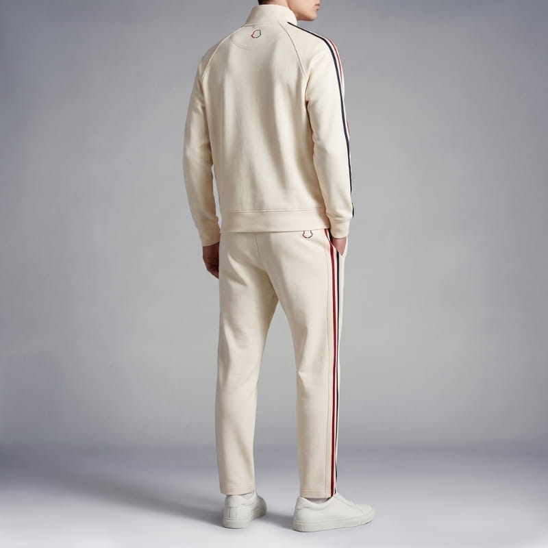 Alessio Lycra Quarter-Zip Tracksuit Set – Modern Athletic Comfort