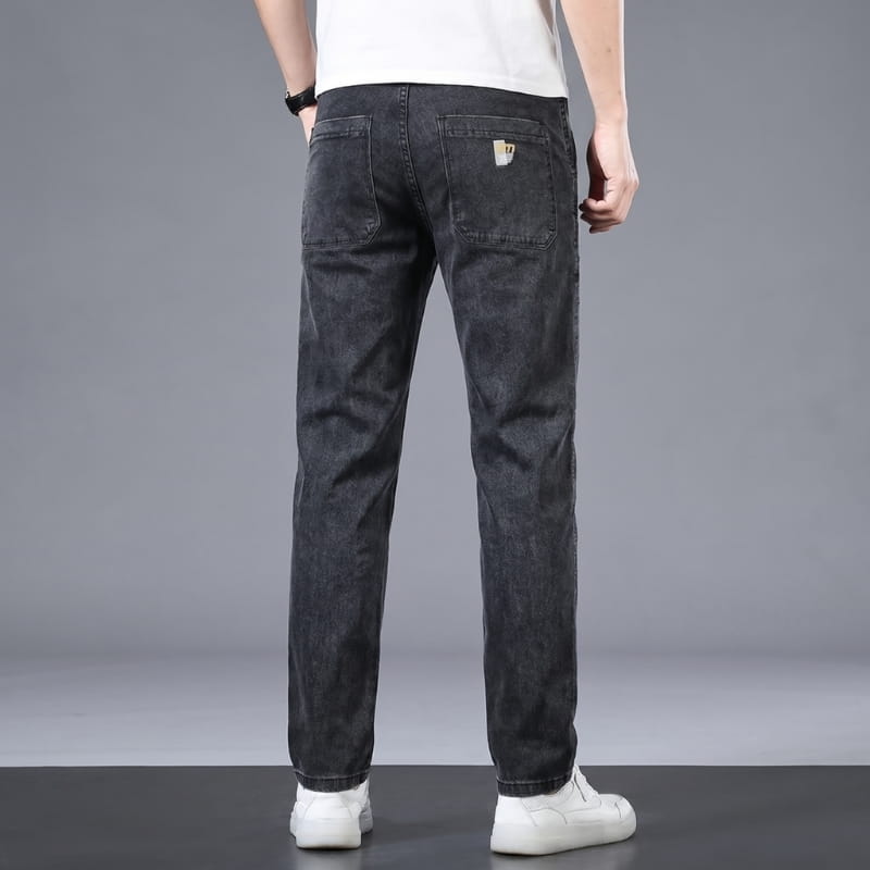 Rowan Tapered Stretch Cargo Denim Jeans – Utility Streetwear Pants
