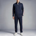 Alessio Lycra Quarter-Zip Tracksuit Set – Modern Athletic Comfort