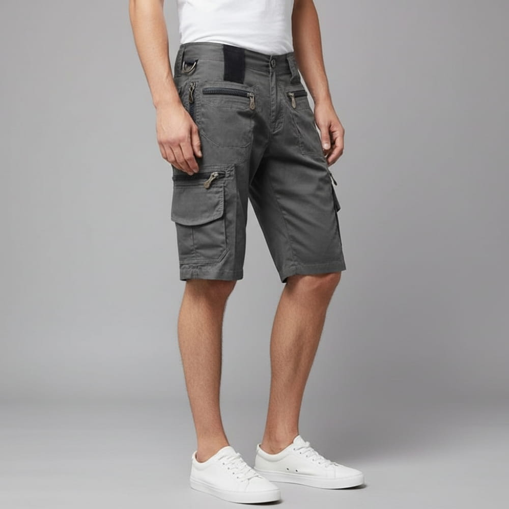 Hudson Tactical Multi-Pocket Outdoor Cargo Shorts – Lightweight Performance Utility Fit
