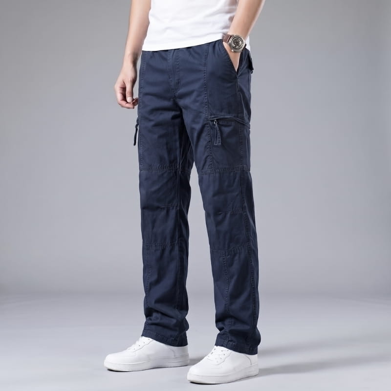 Hudson Organic Cotton Stretch Cargo Pants – Relaxed Utility Everyday Trousers