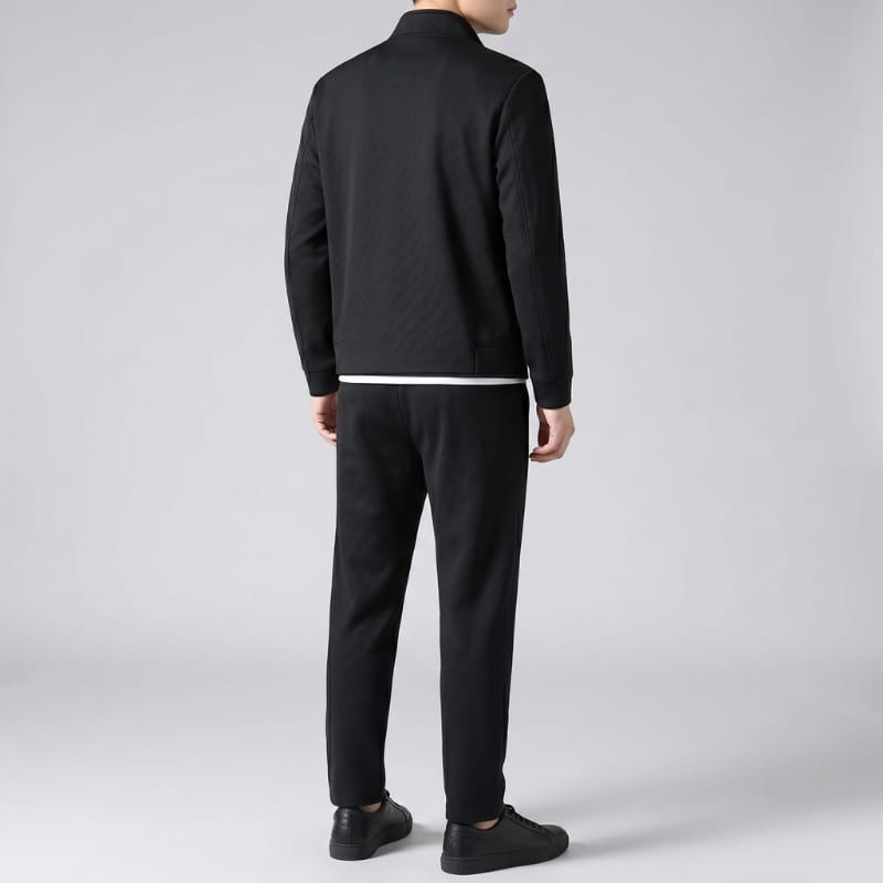 Empire Premium Lycra Quarter-Zip Tracksuit Set – Modern Athletic Comfort