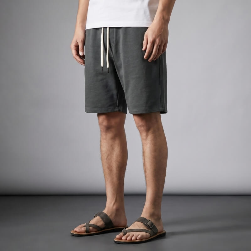 Roderick Knit Blend Shorts – Drawstring Waist Relaxed Fit Breathable Casual Summer Trousers