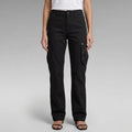 Grace Utility Straight-Leg Cotton Cargo Pants – Everyday Casual Street Trousers