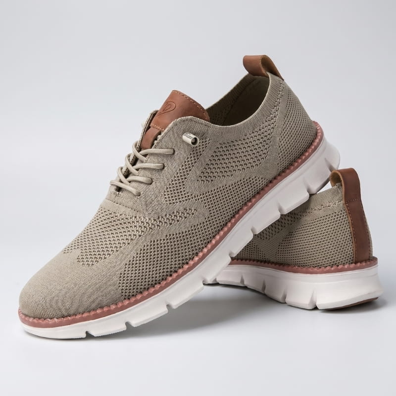 Marlon Knit Slip-On Walking Sneakers – Breathable Comfort Casual Everyday Shoes