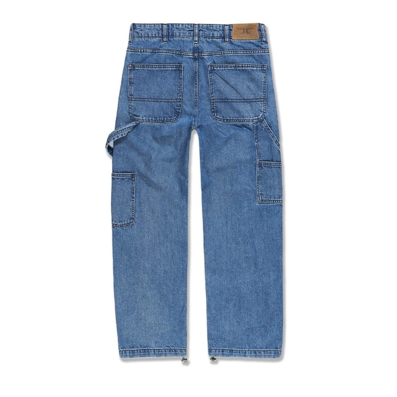 Matteo Distressed Carpenter Denim Jeans – Relaxed Vintage Streetwear Fit