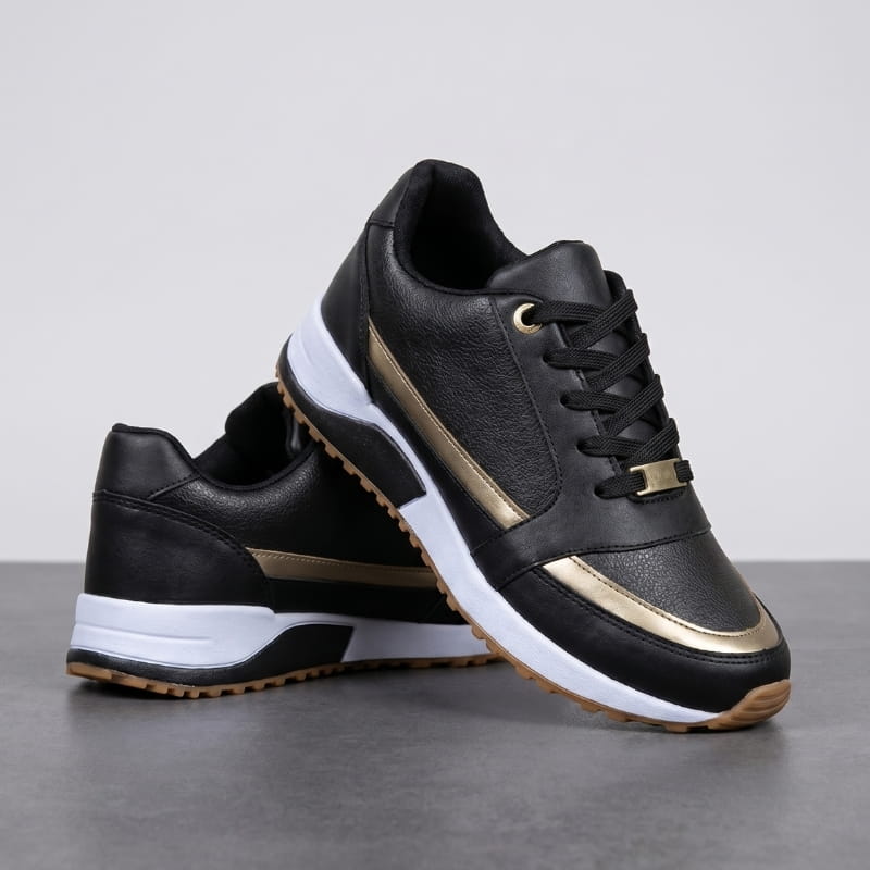 Elain Lightweight Lace Up Casual Sneakers – Breathable Mesh Everyday Walking Shoes