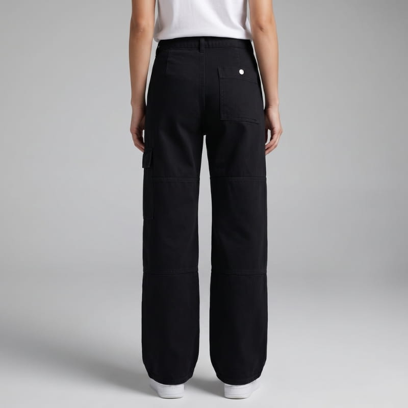 Maggie Cotton High Rise Relaxed Cargo Pants – Utility Everyday Wear