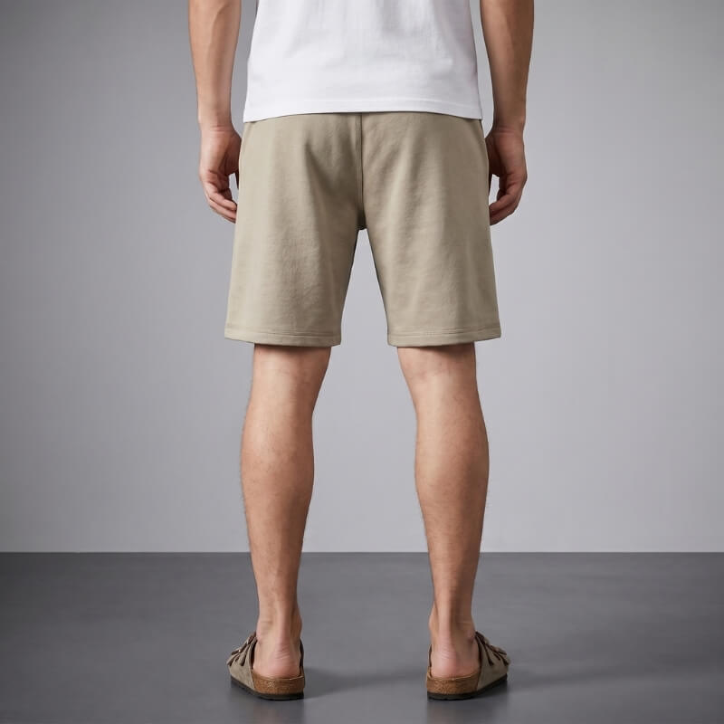 Roderick Knit Blend Shorts – Drawstring Waist Relaxed Fit Breathable Casual Summer Trousers