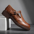 Regine Soft Leather Mary Jane Shoes – Comfort Cushioned Everyday Casual Shoes