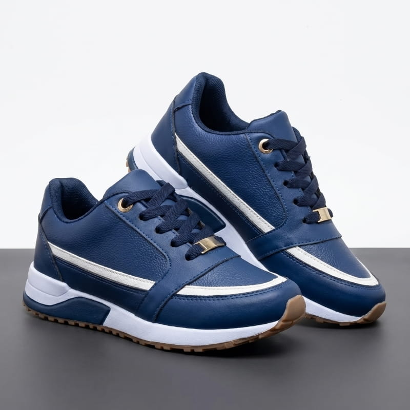 Elain Lightweight Lace Up Casual Sneakers – Breathable Mesh Everyday Walking Shoes