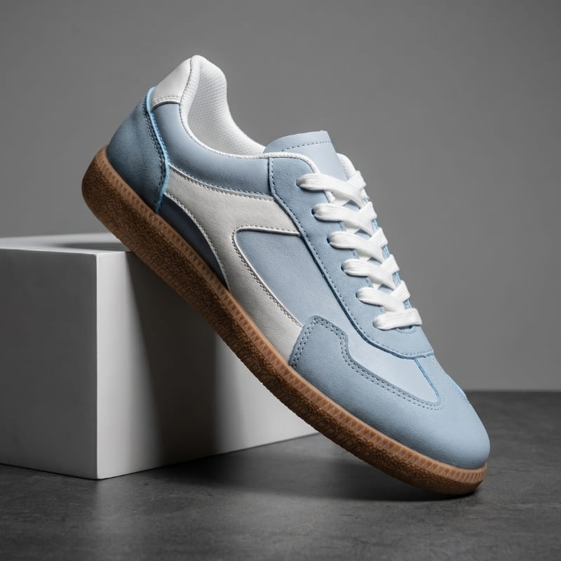 Carmina Soft Knit Lace-Up Walking Sneakers – Lightweight Everyday Casual Shoes