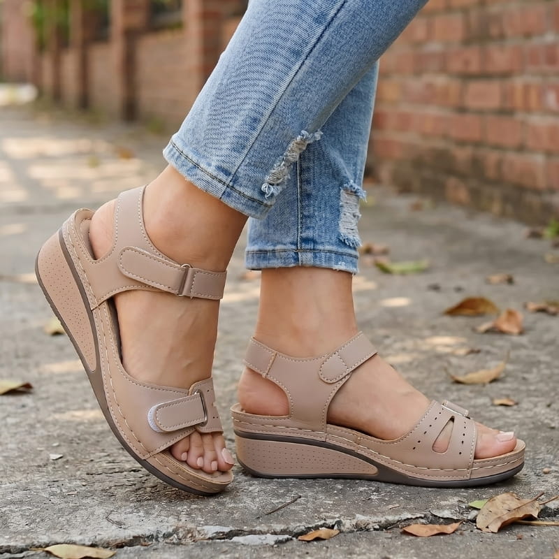 Angela Arch Support Comfort Cushioned Sandals – Everyday Walking Summer Footwear