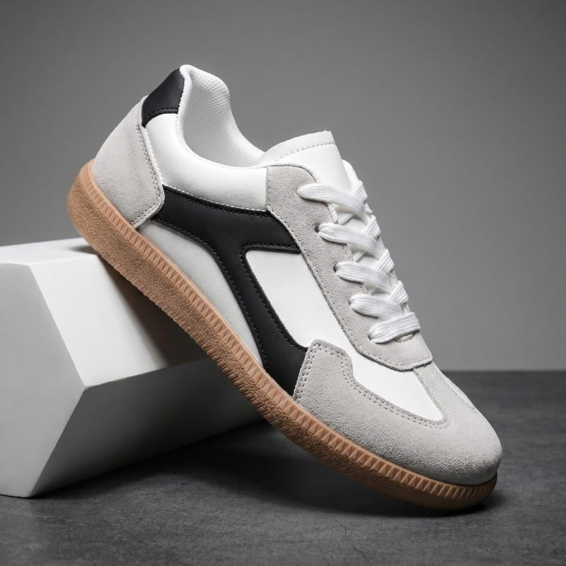 Carmina Soft Knit Lace-Up Walking Sneakers – Lightweight Everyday Casual Shoes