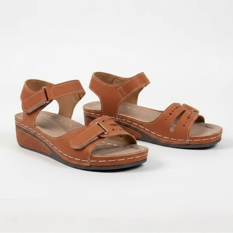 Angela Arch Support Comfort Cushioned Sandals – Everyday Walking Summer Footwear