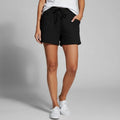 Eliana Linen Blend High-Waist Summer Shorts – Drawstring Relaxed Comfort Fit