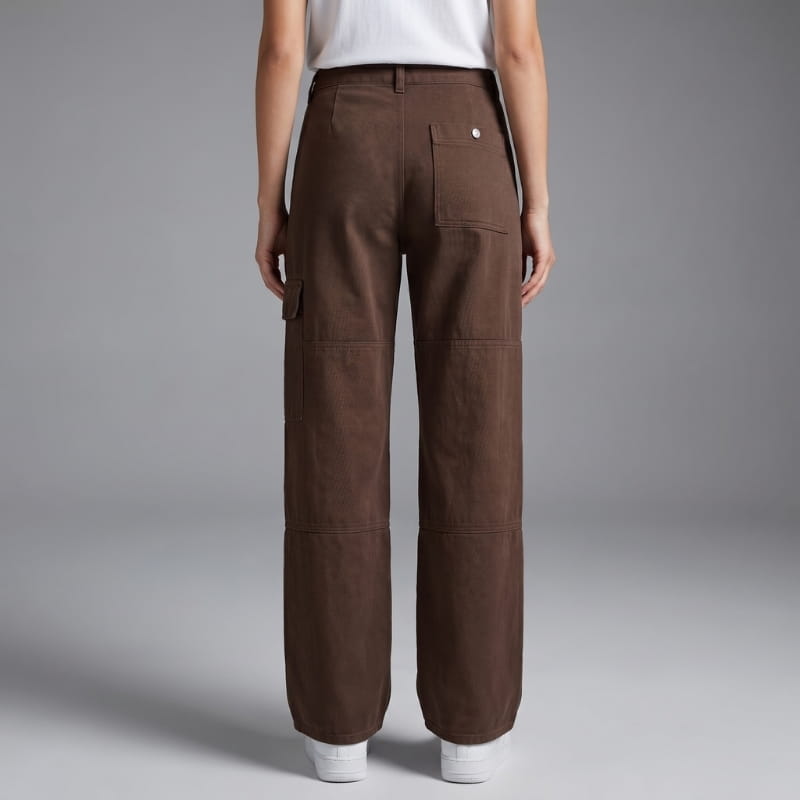 Maggie Cotton High Rise Relaxed Cargo Pants – Utility Everyday Wear