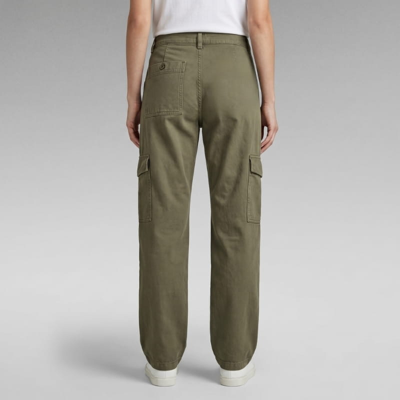 Maggie Cotton High Rise Relaxed Cargo Pants – Utility Everyday Wear