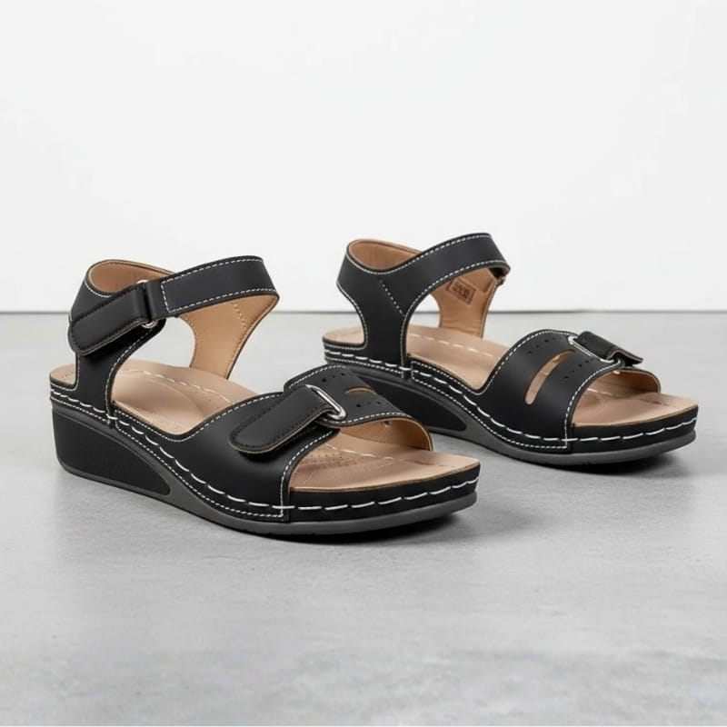 Angela Arch Support Comfort Cushioned Sandals – Everyday Walking Summer Footwear