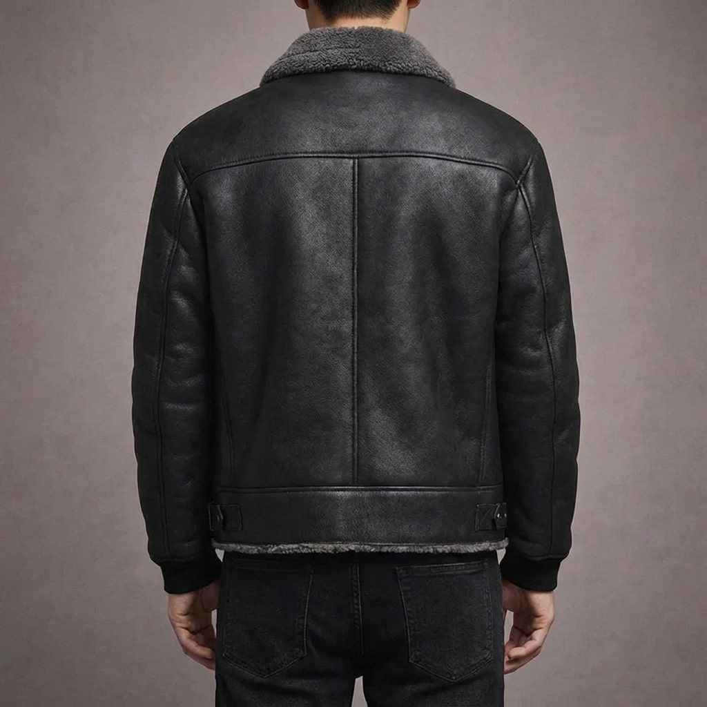 Caesar Men's Zip-Up Fleece Jacket